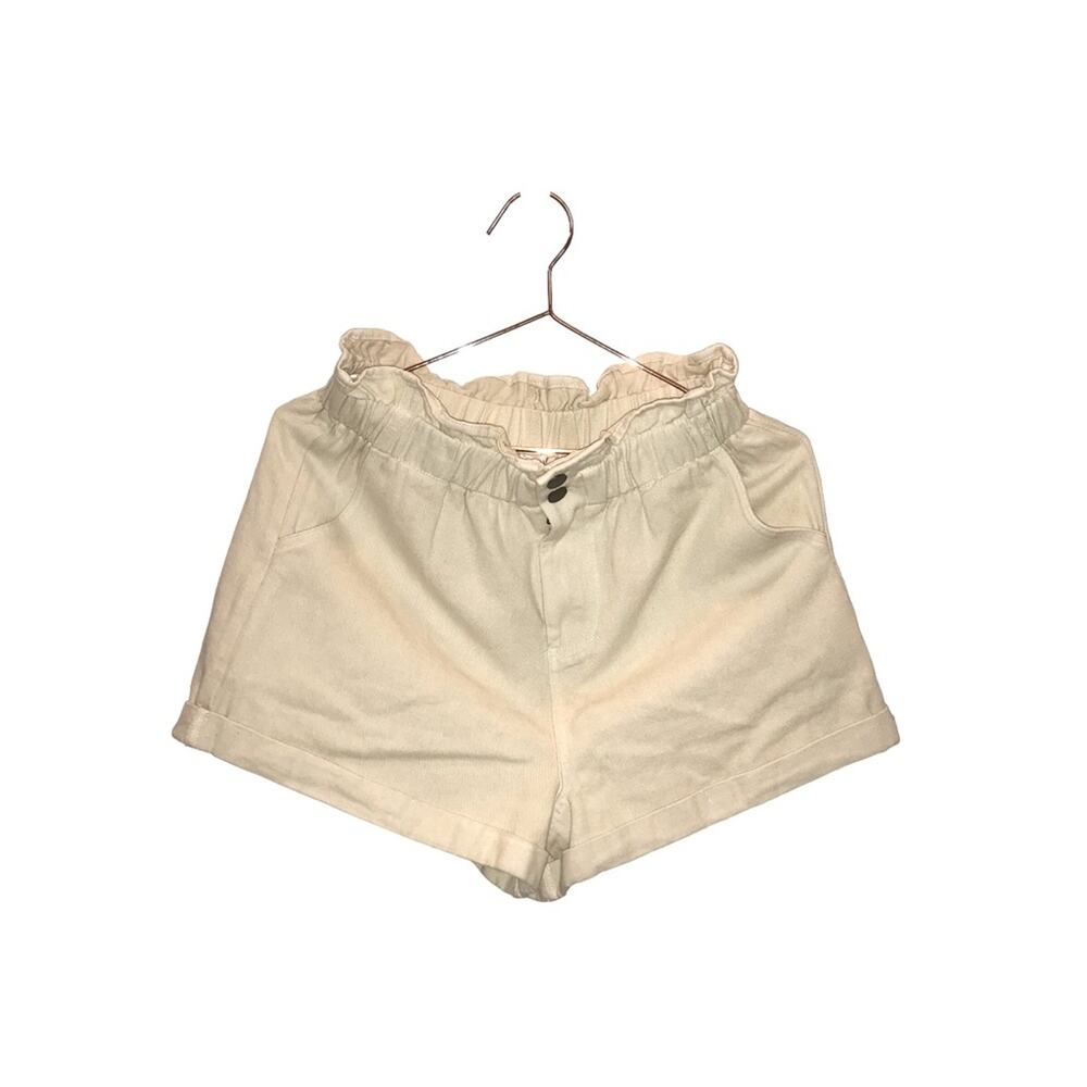 She + Sky paper bag high waisted shorts new with tag size large